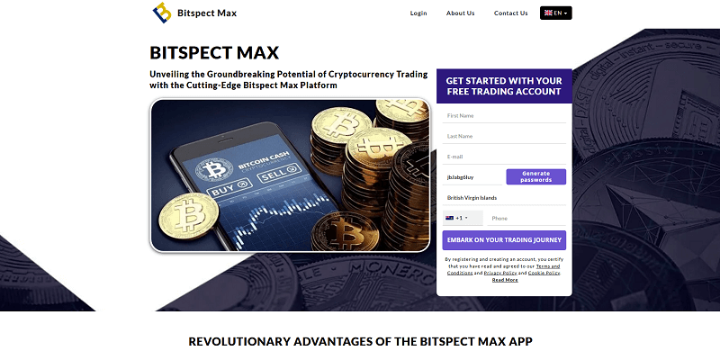 BitspectMax_homepage