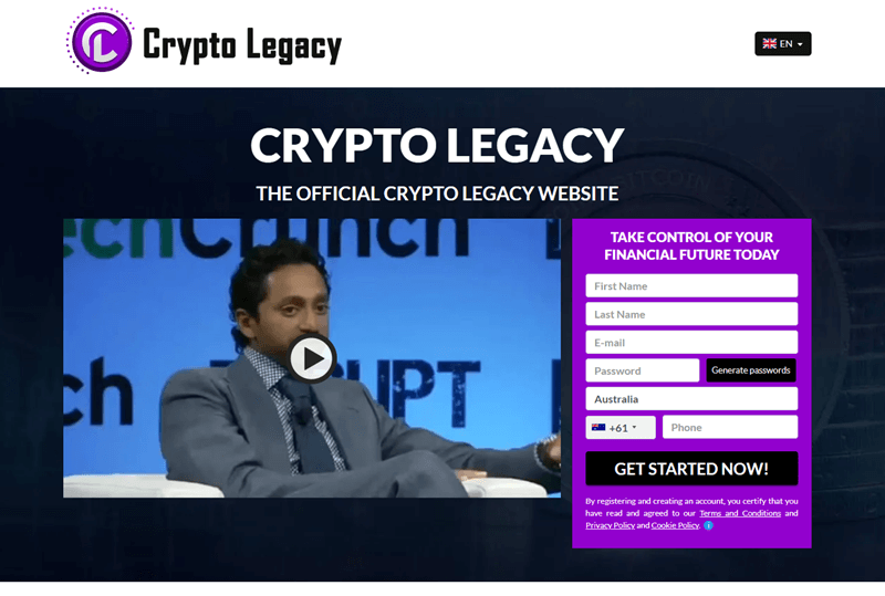 CryptoLegacy_home