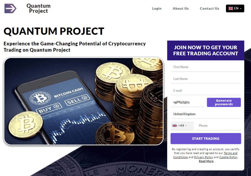 Quantum Project review website