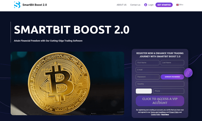 SmartBitBoost_homepage