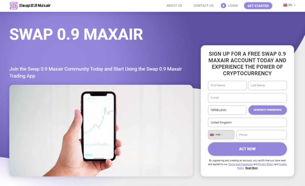 Swap 0.9 Maxair review website