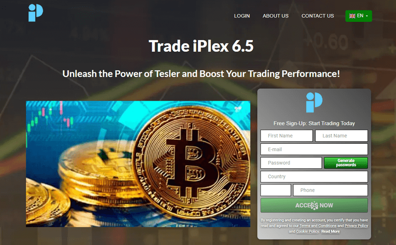 TradeiPlex_homepage