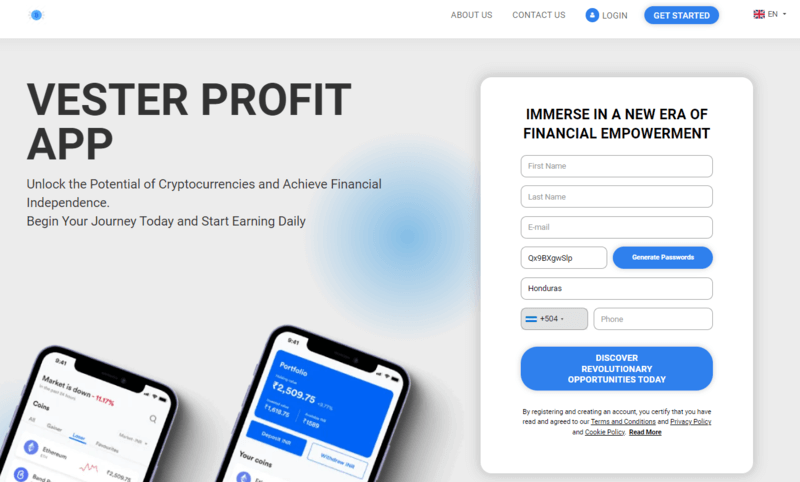 Vester Profit App review website