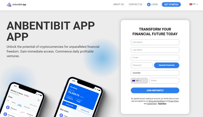 AnbentibitApp_homepage