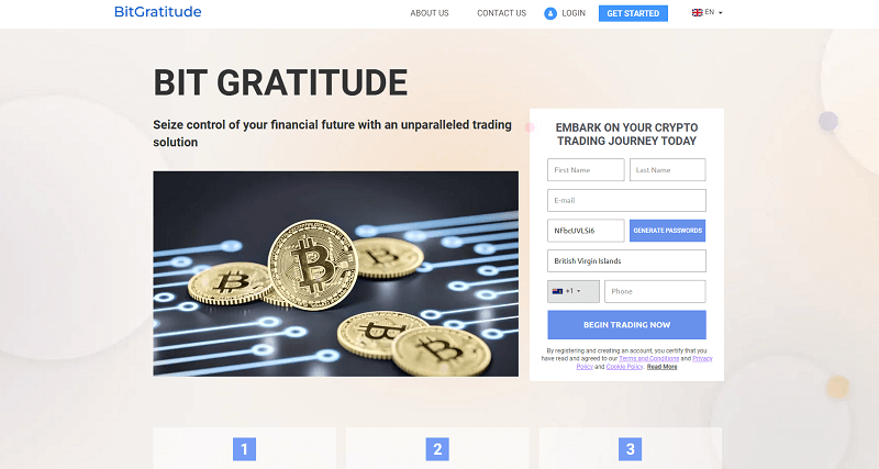 BitGratitude_homepage