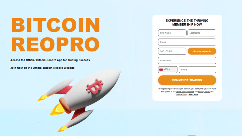 Bitcoin Reopro website review