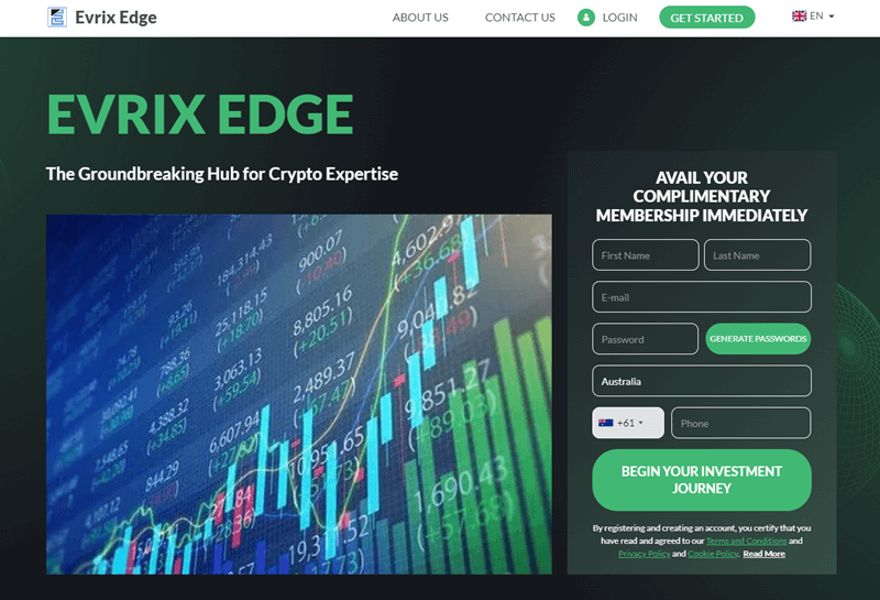 EvrixEdge_homepage