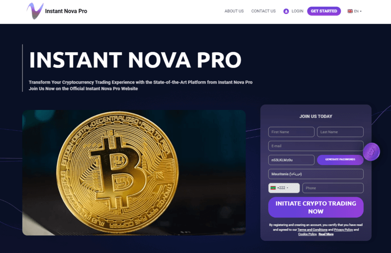 Instant Nova Pro review website