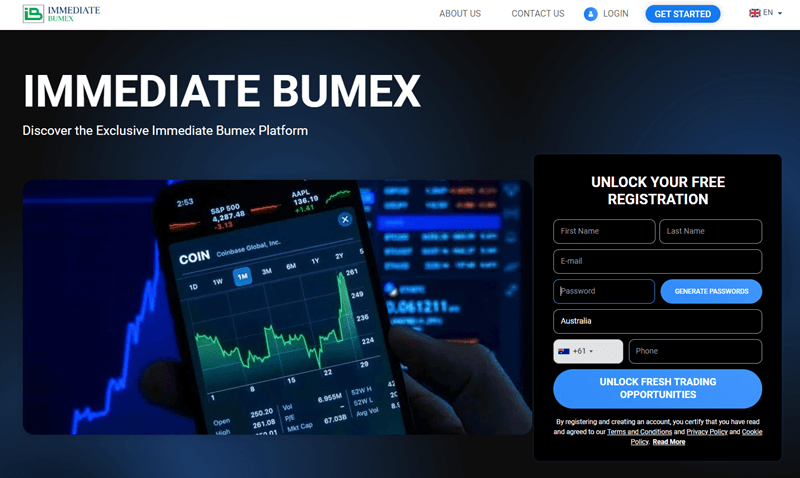 ImmediateBumex_homepage