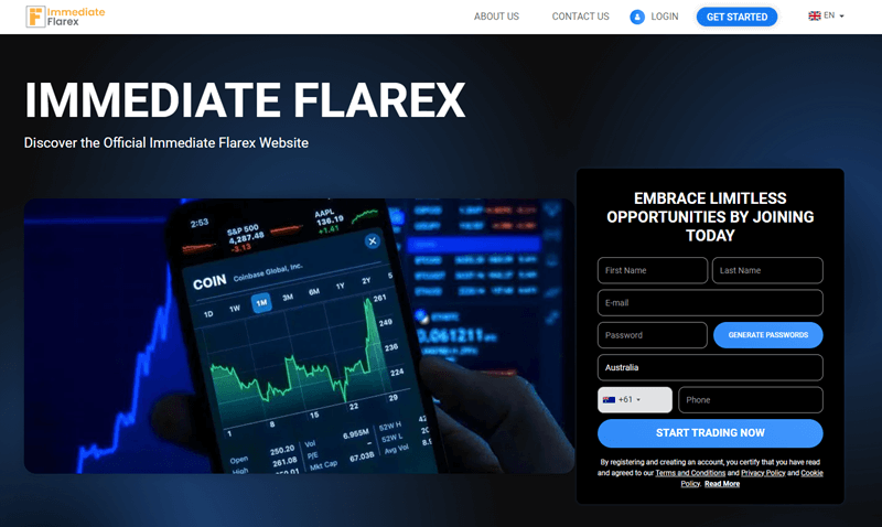 ImmediateFlarex_homepage