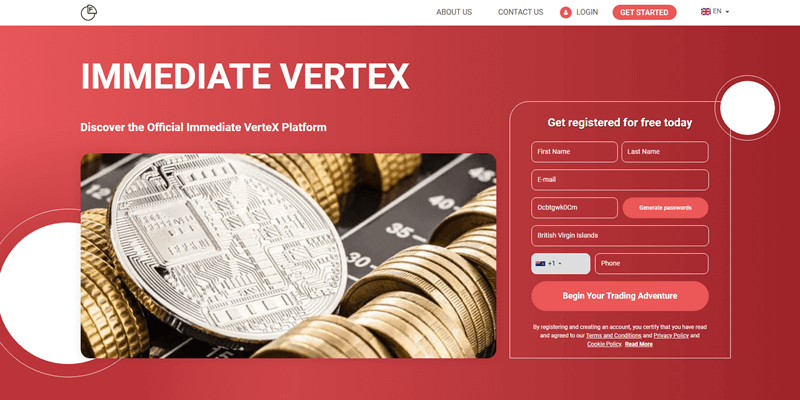 ImmediateVerteX_homepage