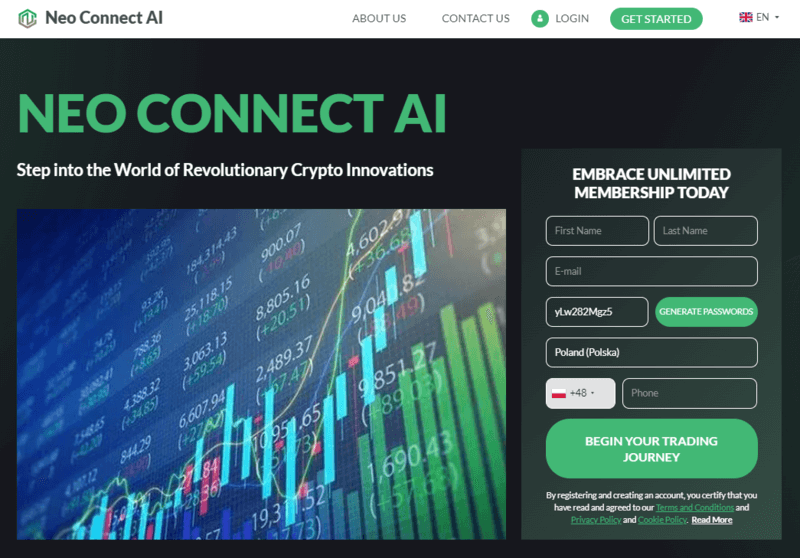 Neo Connect AI website review