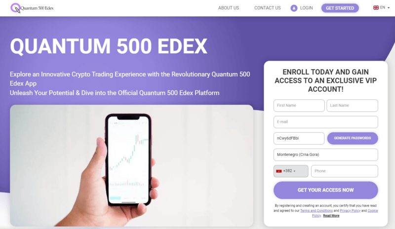 Quantum 500 Edex Review website