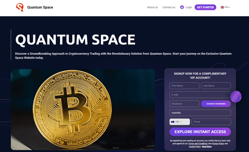 QuantumSpace_homepage