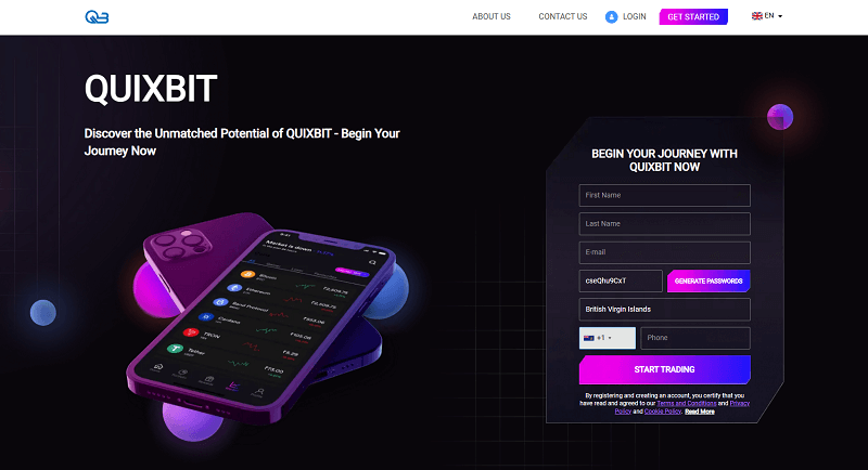 Quixbit_homepage