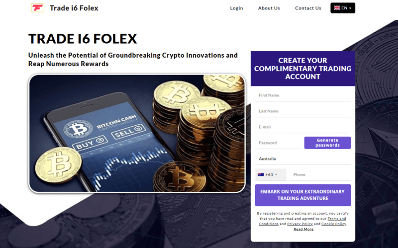 TradeFolex_homepage