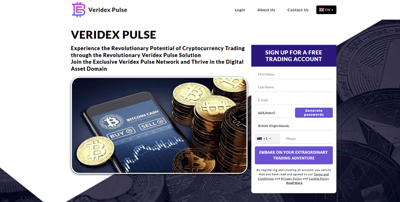 VeridexPulse_homepage