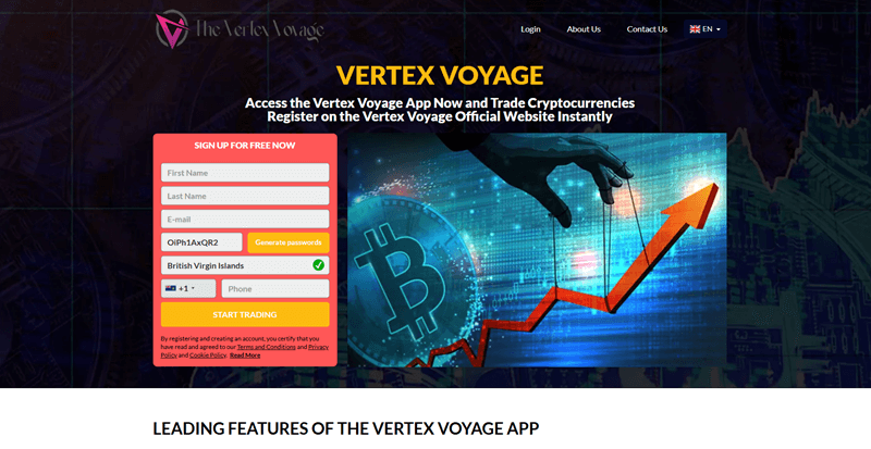 VertexVoyage_homepage