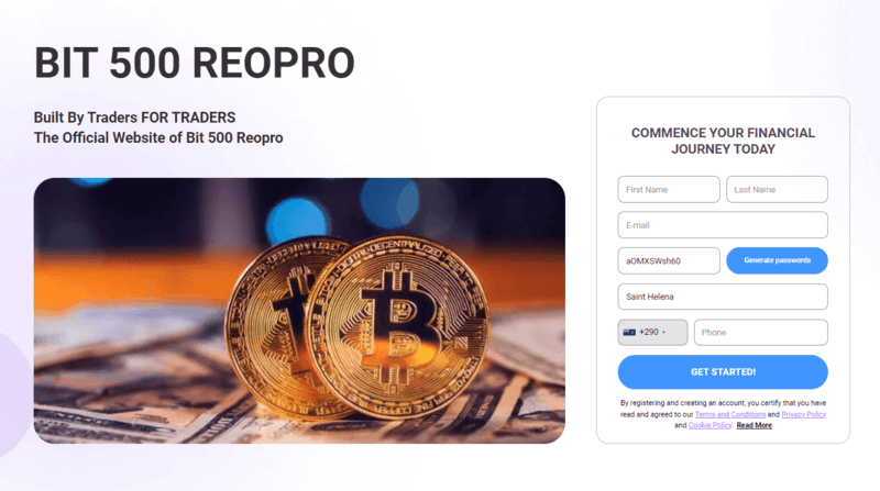 Bit 500 Reopro website review