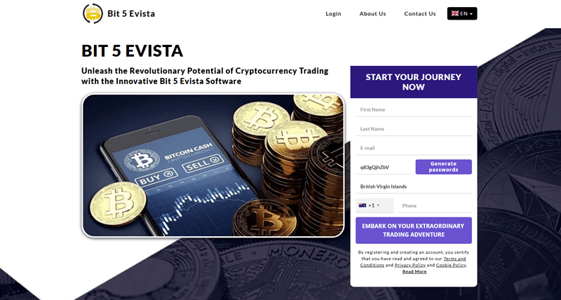 Bit5Evista_homepage