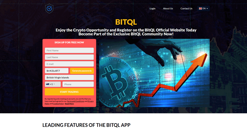 BitQL_homepage