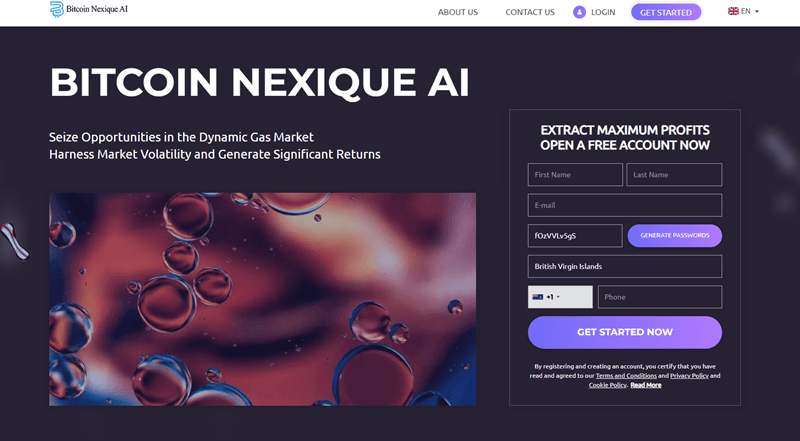 BitcoinNexiqueAI_homepage