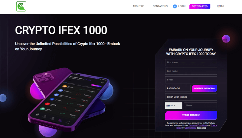 CryptoIfex1000_homepage