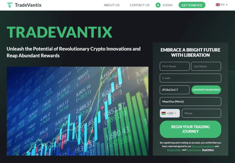 TradeVantix website review